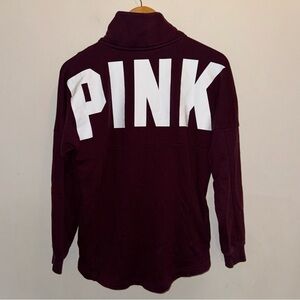 PINK Victoria’s Secret Half Zip Pullover Size Extra Small